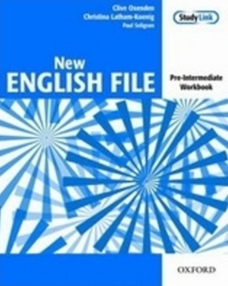 New English File Pre-intermediate Workbook + CD