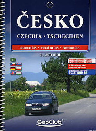 Česko autoatlas 1:200 0000 (A4, spirála)