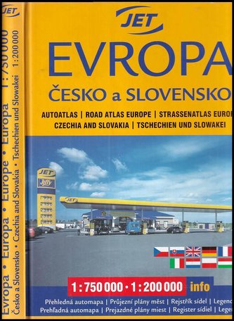 Autoatlas Evropa, Česko a Slovensko