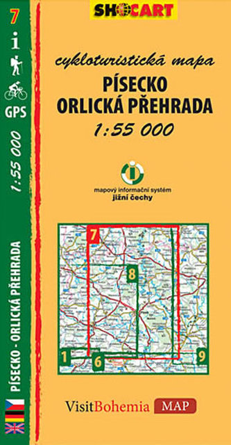 Písecko - cykloturistická mapa č. 7 /1:55 000