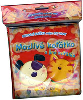 Mazlivé koťátko a jiná zvířátka - Kousací knížka nejen do vany