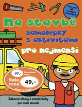 Na stavbě – samolepky s aktivitami pro nejmenší