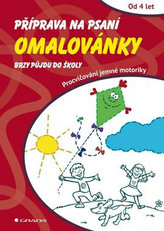 Příprava na psaní – Omalovánky Brzy půjdu do školy