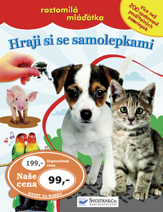 Roztomilá mláďátka - Hraji si se samolepkami