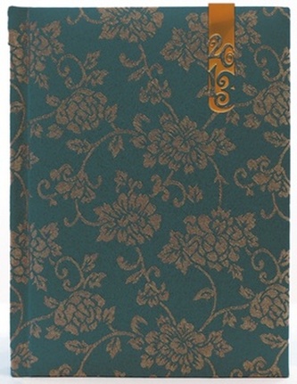 Diář 2013 Crazy týdenní B6 - Broccato zelený