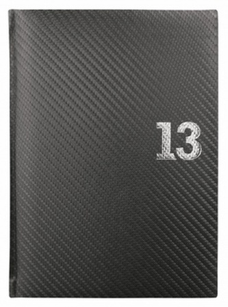 Diář 2013 týdenní A5 - Carbon