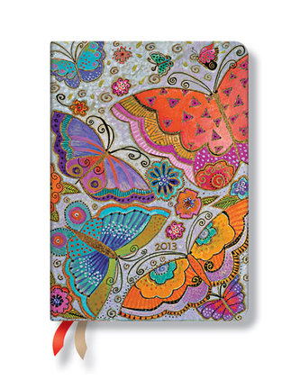 Diář 2013 - Flutterbyes - 12 měsíční, midi 120x170 Day-at-a-Time Diář 2013 - Flutterbyes - 12 měsíční, midi 120x170 Day-at-a-Time