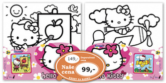 Hello Kitty Malování na plátno