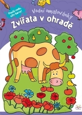 Vodní omalovánky Zvířata v ohradě