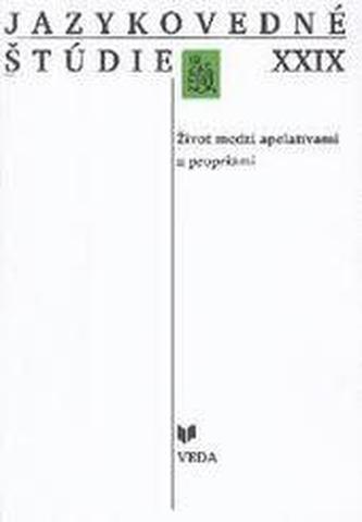 Jazykovedné štúdie XXIX