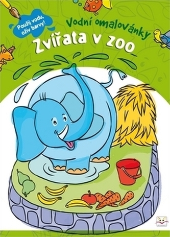 Vodní omalovánky - Zvířata v zoo