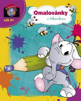 Třpytivé omalovánky Krkouni s říkankou