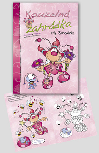 Omalovánka Kouzelná zahrádka víly Bimbulinky