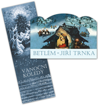 Betlém skládací + Vánoční koledy s notami - Trnka Jiří