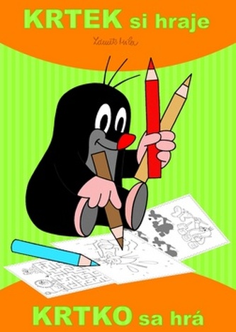 Krtek si hraje - Omalovánky A4