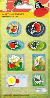 Samolepky kapsule Makova-panenka