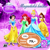 Magnetická knížka Princezny