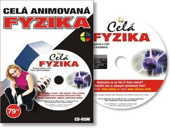 Celá Animovaná Fyzika - učivo ZŠ a SŠ - CD