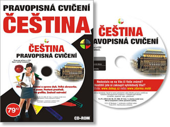 Český jazyk – Pravopisná cvičení – učivo ZŠ a SŠ - CD