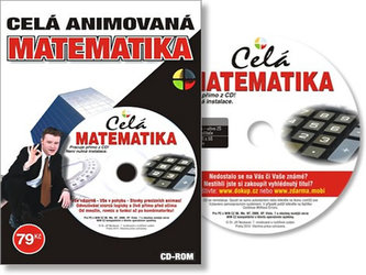 Celá Animovaná Matematika - učivo ZŠ a SŠ - CD