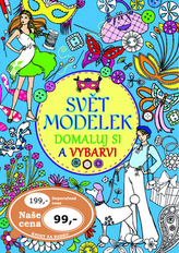 Svět modelek – Domaluj si a vybarvi