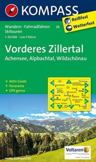 Vorderes Zillertal 28 / 1:50T NKOM