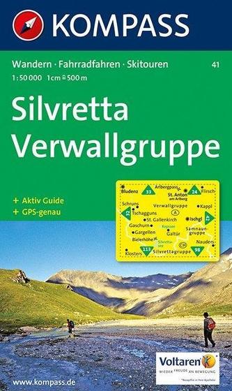 Silvretta Verwallgruppe 41 / 1:50T KOM