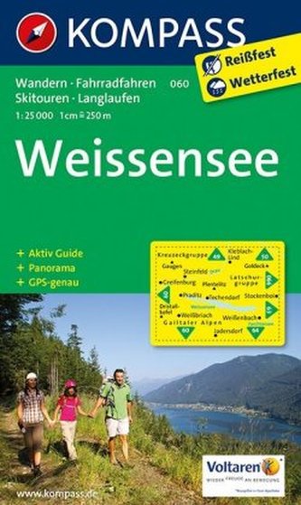 Kompass Karte Weissensee