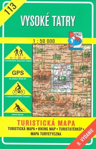 Vysoké Tatry 1 : 50 000