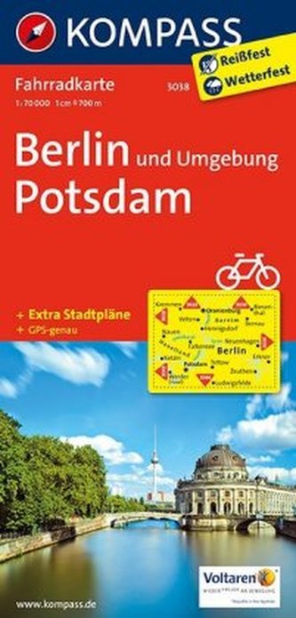 Berlin und Umgebung,Postsdam 3038 / 1:70T KOM