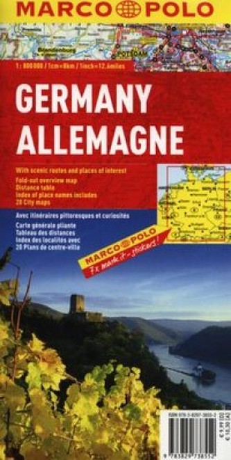 Německo/mapa 1:800T MD