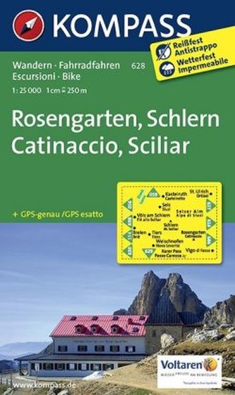 Rosengarten-Schlern/Catinaccio 628 NKO