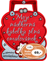 Moje nádherná kabelka plná omalovánek