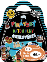 Můj pirátský batoh plný omalovánek