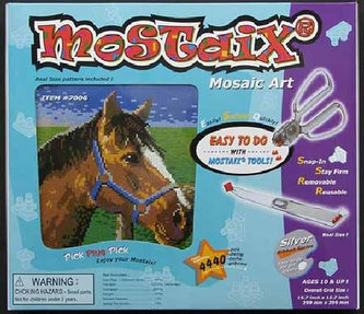 Mozaika velká - kůň