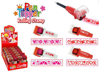 Razítko - roller s násadkou 1 ks