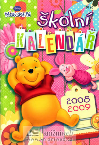 Medvídek Pú - školní kalendář 2008/2009