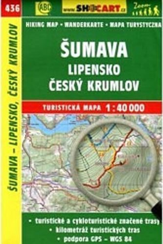 TM 1:40T 436 Šumava Lipensko Český Krumlov Shocart