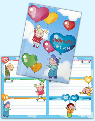 Školní diář 2013-2014 Love