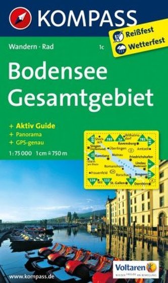 Bodensee Gesamtgebiet 1c NKOM 1:75T