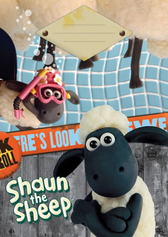 Školní sešit A5 čtverečkovaný - 20 listů - Ovečka Shaun