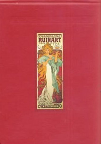 Alfons Mucha Champagne flip-pad notes