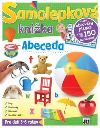 Samolepková knižka Abeceda