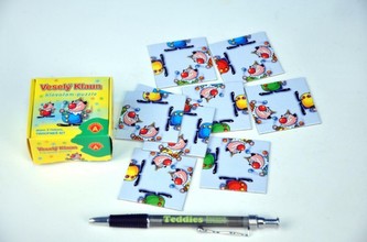 Hlavolam - puzzle Veselý klaun
