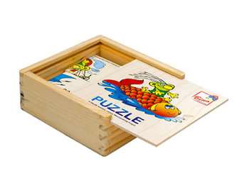 Rákosníček - minipuzzle, 16 ks