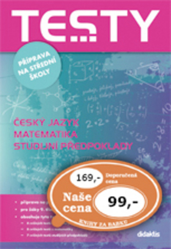 Příprava na střední školy : český jazyk, matematika, studijní předpoklady (Martina Jirčíková, 2013)