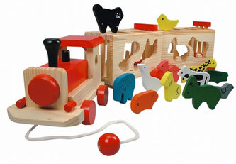 Vlak se zvířátky - Zoo Trenino