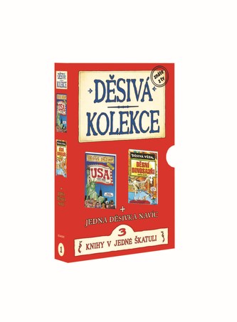 Děsivá kolekce 1 - USA a Děsiví dinosauři + titul zdarma - BOX
