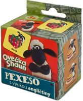 Pexeso Ovečka Shaun, s výukou AJ