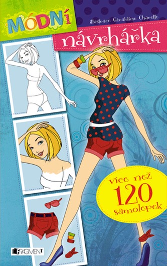Módní návrhářka – více než 120 samolepek